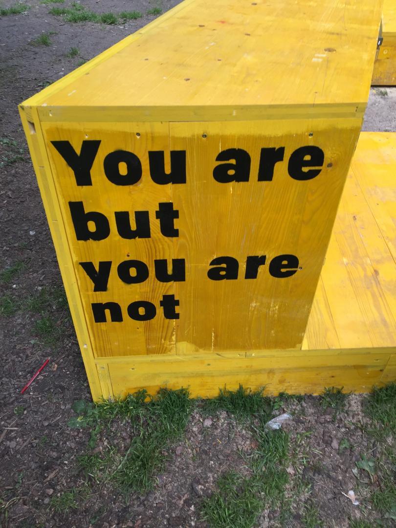 You Are But You Are Not